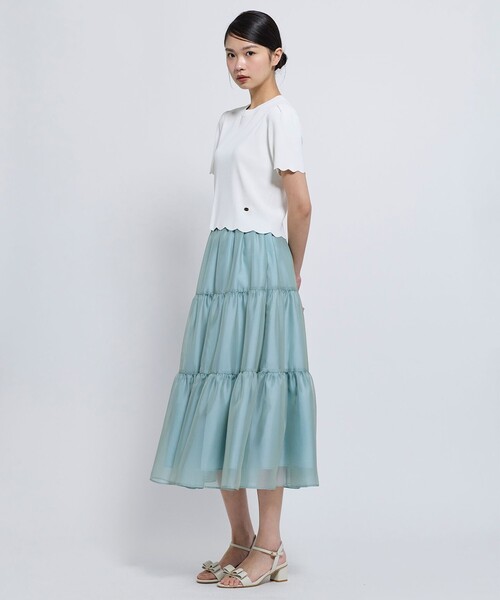 TOCCA(トッカ)の「LITTLE RIPPLES ニットトップス(ニット/セーター・レディース・アイボリー系/ピンク系/ブラック系・SMALL/MEDIUM)」の8枚目の写真