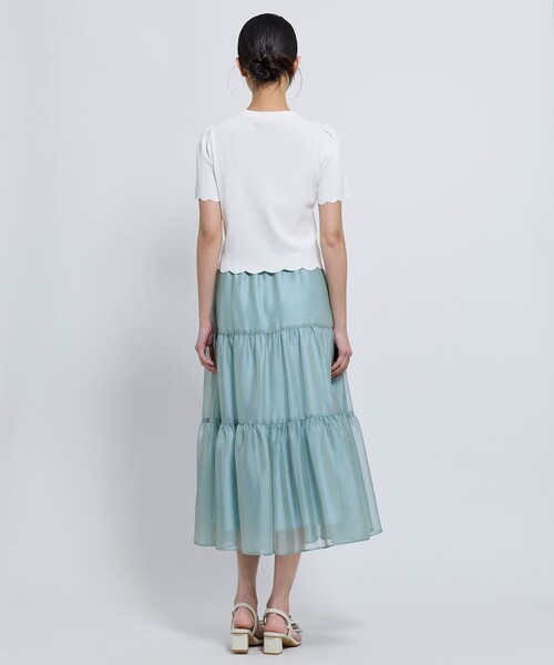 TOCCA(トッカ)の「LITTLE RIPPLES ニットトップス(ニット/セーター・レディース・アイボリー系/ピンク系/ブラック系・SMALL/MEDIUM)」の9枚目の写真