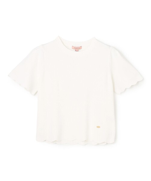 TOCCA(トッカ)の「LITTLE RIPPLES ニットトップス(ニット/セーター・レディース・アイボリー系/ピンク系/ブラック系・SMALL/MEDIUM)」の16枚目の写真