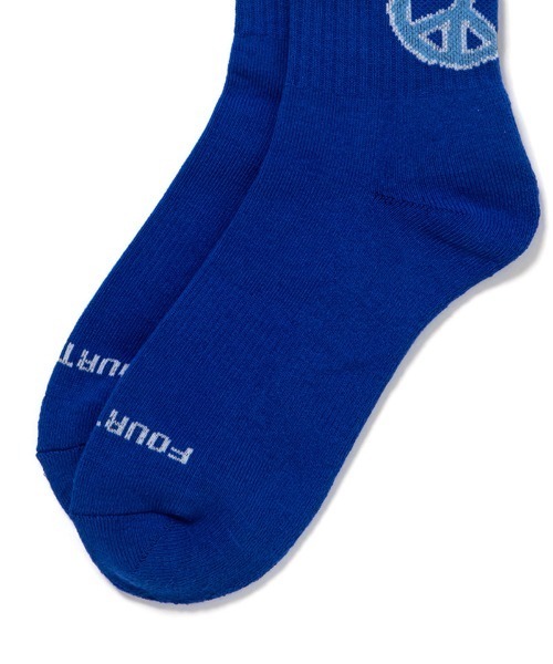 430(フォーサーティ)の「mko13575- CM BOTA LONG SOX ロングソックス(26-050)(ソックス/靴下・メンズ・ブルー/ブラック/ホワイト・FREE)」の5枚目の写真