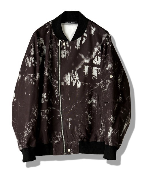 NO ID.（ノーアイディ）の「mj11497- ﾗｲﾀﾞｰｽBIG-MA-1-BLZ  ＭＡ-１ブルゾン(458006-456B)（MA-1・メンズ・ブラック/ブラック系その他・ONE SIZE）」の16枚目の写真