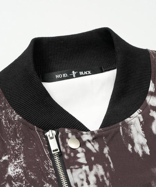 NO ID.（ノーアイディ）の「mj11497- ﾗｲﾀﾞｰｽBIG-MA-1-BLZ  ＭＡ-１ブルゾン(458006-456B)（MA-1・メンズ・ブラック/ブラック系その他・ONE SIZE）」の18枚目の写真