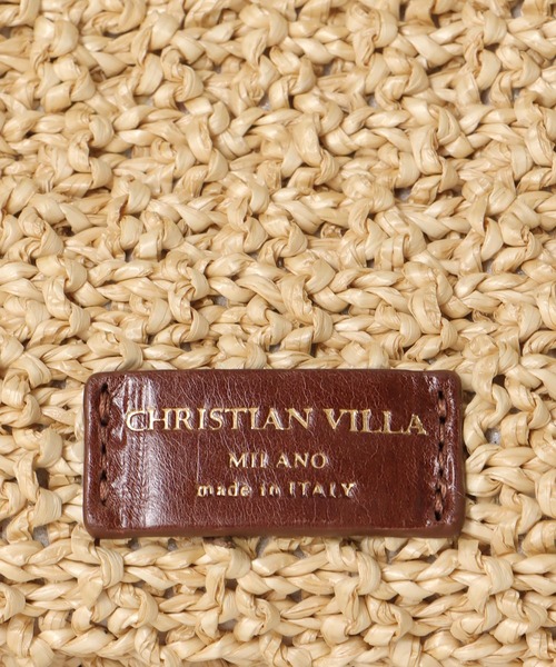 CHRISTIAN VILLA（クリスチャンヴィラ）の「マクラメトラペーズminiバッグ【クリスチャンヴィラ/CHRISTIAN VILLA】（ハンドバッグ・レディース・ベージュ・FREE）」の3枚目の写真