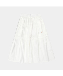 PIGMENT（ピグメント）の「コットンカンカンフリルスカート (KYSK2508104)（スカート）」