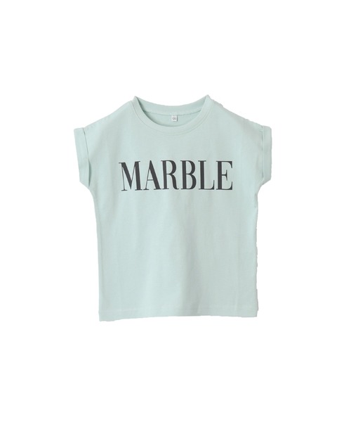 coca(coca)(コカ)の「キッズ 親子お揃いフレンチスリーブプリントTシャツ(Tシャツ/カットソー・キッズ・B/ライトピンク/ライトブルー/オートミール/ネイビー/チャコール/ベージュ/A・150/140/130/120)」の9枚目の写真