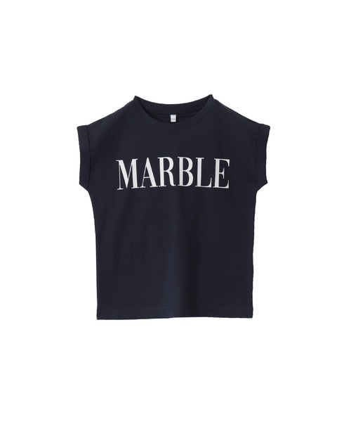 coca(coca)(コカ)の「キッズ 親子お揃いフレンチスリーブプリントTシャツ(Tシャツ/カットソー・キッズ・B/ライトピンク/ライトブルー/オートミール/ネイビー/チャコール/ベージュ/A・150/140/130/120)」の11枚目の写真