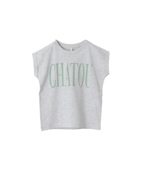 coca(coca)(コカ)の「キッズ 親子お揃いフレンチスリーブプリントTシャツ(Tシャツ/カットソー・キッズ・B/ライトピンク/ライトブルー/オートミール/ネイビー/チャコール/ベージュ/A・150/140/130/120)」の12枚目の写真