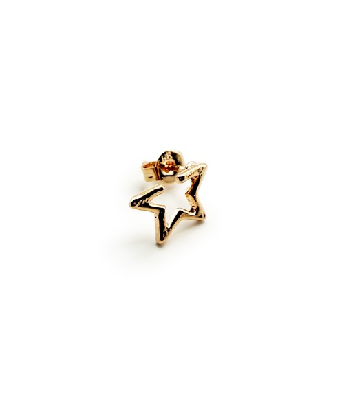 CARROLL(キャロル)の「CARROLL キャロル フラグメントスターデザインキャッチピアス(ピアス(両耳用)・レディース・ピンクゴールド・FREE)」の1枚目の写真