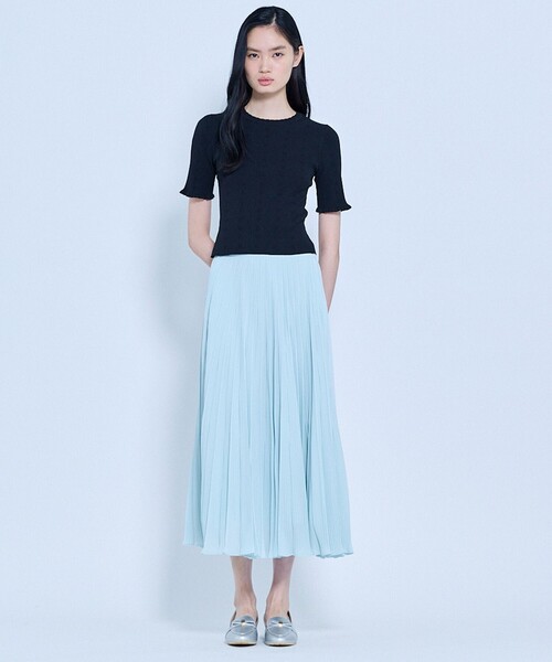 TOCCA(トッカ)の「STELLA BREEZE KNIT プルオーバー(ニット/セーター・レディース・ブラック系/ブルー系/アイボリー系・SMALL/MEDIUM)」の8枚目の写真