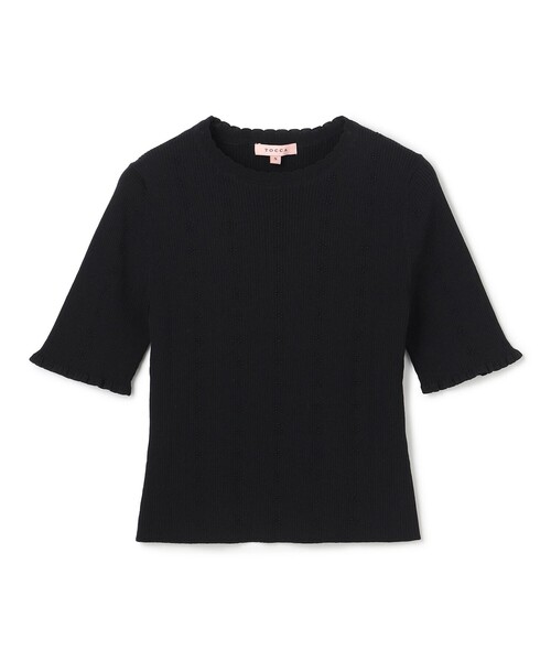 TOCCA(トッカ)の「STELLA BREEZE KNIT プルオーバー(ニット/セーター・レディース・ブラック系/ブルー系/アイボリー系・SMALL/MEDIUM)」の11枚目の写真