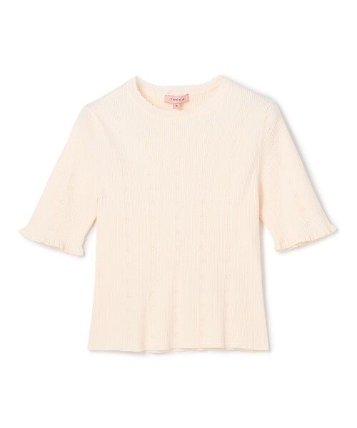 TOCCA(トッカ)の「STELLA BREEZE KNIT プルオーバー(ニット/セーター・レディース・ブラック系/ブルー系/アイボリー系・SMALL/MEDIUM)」の12枚目の写真