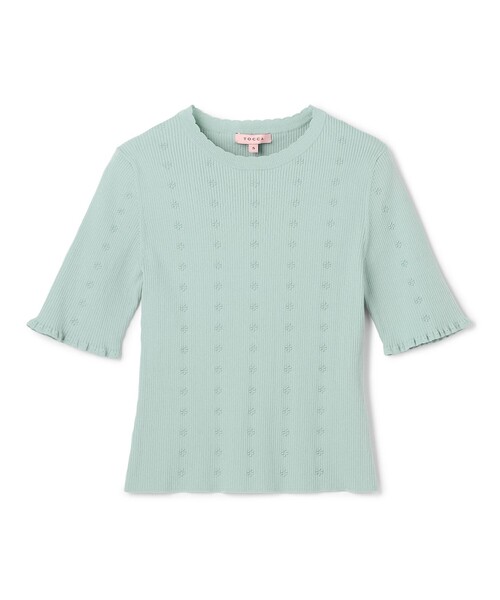 TOCCA(トッカ)の「STELLA BREEZE KNIT プルオーバー(ニット/セーター・レディース・ブラック系/ブルー系/アイボリー系・SMALL/MEDIUM)」の13枚目の写真