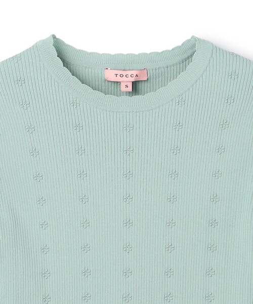 TOCCA(トッカ)の「STELLA BREEZE KNIT プルオーバー(ニット/セーター・レディース・ブラック系/ブルー系/アイボリー系・SMALL/MEDIUM)」の14枚目の写真