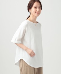 studio CLIP | 【接触冷感】ロールアップスリーブTシャツ(Tシャツ/カットソー)