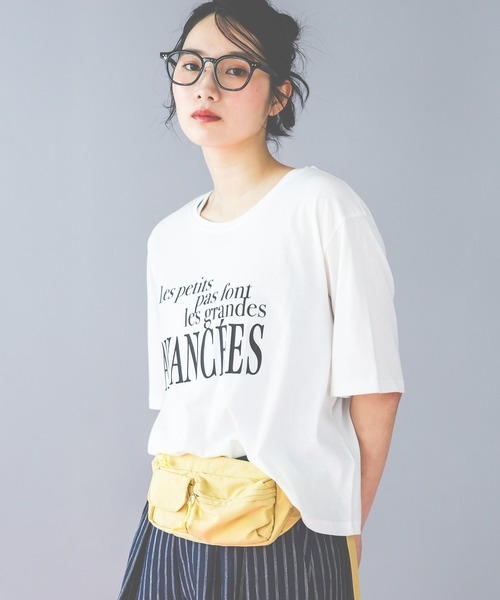 niko and...(ニコアンド)の「2WAYチュールレイヤーTシャツ(Tシャツ/カットソー・レディース・オフホワイト/ブラック/ホワイト・MEDIUM/LARGE)」の18枚目の写真
