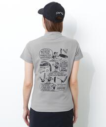 PING（ピン）の「【PING APPAREL】PEカノコ半袖ハイネックシャツ（Tシャツ/カットソー）」