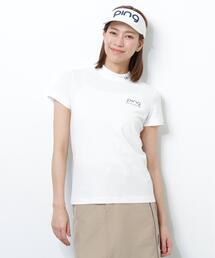 PING（ピン）の「【PING APPAREL】PEカノコ半袖ハイネックシャツ（Tシャツ/カットソー）」