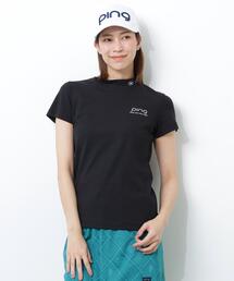 PING（ピン）の「【PING APPAREL】PEカノコ半袖ハイネックシャツ（Tシャツ/カットソー）」