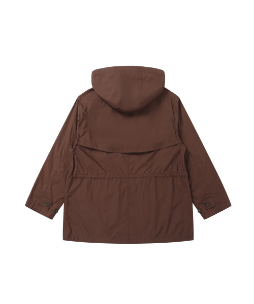 SOLEW(ソル)の「リバティハーフトレンチコート_ブラウン(トレンチコート・メンズ・その他・SMALL/MEDIUM/LARGE)」の2枚目の写真