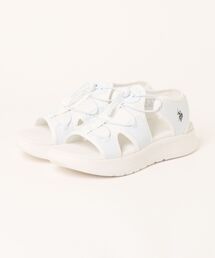 LB/S （エルビーエス）の「【U.S. POLO ASSN./ユーエスポロアッスン】ワンポイント 厚底サンダル スポーツサンダル ワンポイント 夏 旅行 キャンプ ストリート 韓国ファッション（サンダル）」