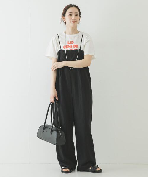 URBAN RESEARCH（アーバンリサーチ）の「タックデザインベアオールインワン（その他パンツ・レディース・ブラック/ホワイト系その他・36/38）」の18枚目の写真