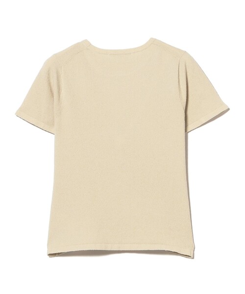 Demi-Luxe BEAMS（デミルクス ビームス）の「【8/6値下げ】ブークレ クルーネック Tシャツ（ニット/セーター・レディース・ブラウン/オレンジ/グリーン系その他・ONE SIZE）」の7枚目の写真