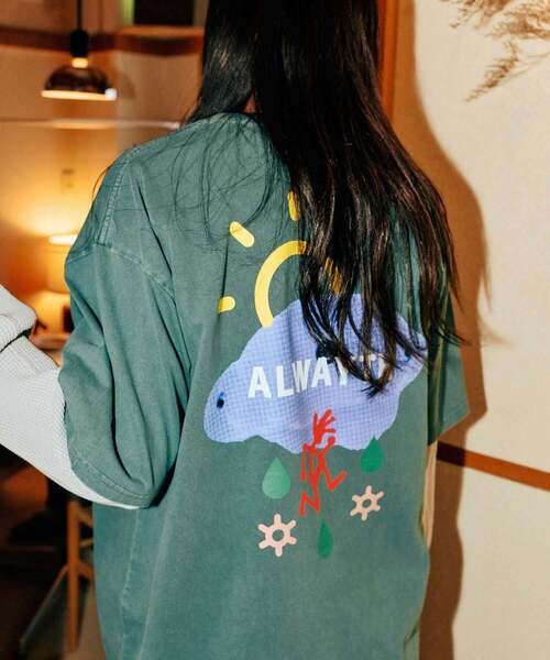 Gramicci & ALWAYTH GRAPHIC T-SHIRT / グラミチアンドオルウェイズ