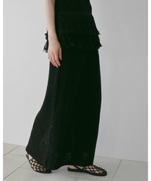 anuke（アンヌーク）の「Crochet Knit Skirt 62610804（スカート）」
