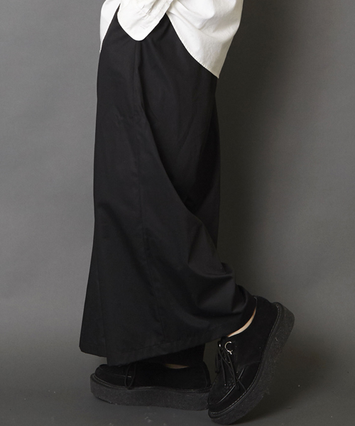 セール】ビッグシルエットバギーパンツ ”HAKAMA”（スラックス