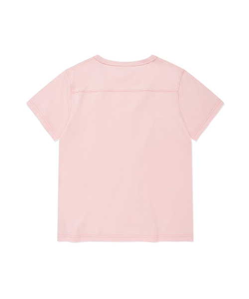 COVERNAT WOMAN(カバーナットウーマン)の「ウーマンナンバーロゴTシャツピンク(Tシャツ/カットソー・レディース・その他・WM/WS)」の3枚目の写真