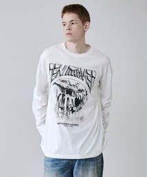 MAISON MINED（メゾンミネド）の「STICKY LONG SLEEVE WHITE（Tシャツ/カットソー）」
