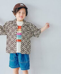 p.premier | イロチ買いしたい総柄半袖開襟シャツ(シャツ/ブラウス)