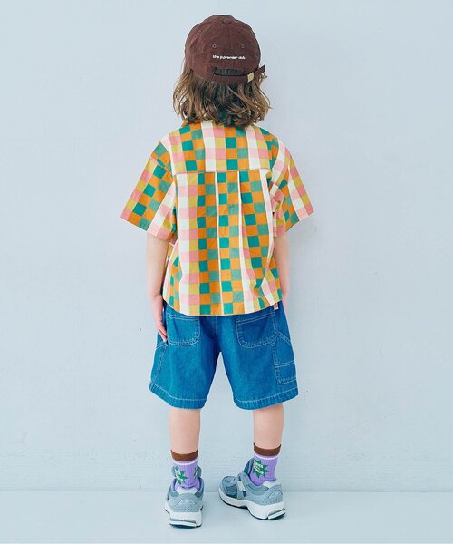 p.premier（ピードットプルミエ）の「イロチ買いしたい総柄半袖開襟シャツ（シャツ/ブラウス・キッズ・アイボリー/イエロー/その他11/グリーン/ブラウン/ブルー・140/130/120/110/100/90/80）」の19枚目の写真