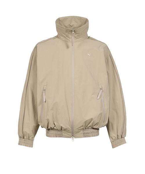 PUMA(プーマ)の「STAND COLLAR JACKET(その他アウター・メンズ・ブラウン・MEDIUM)」の1枚目の写真
