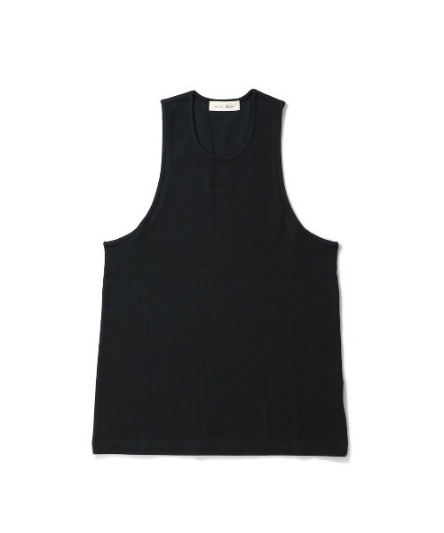 FOG ESSENTIALS(エフオージーエッセンシャルズ)の「ESSENTIALS RIB TANK エッセンシャルズ リブタンク(タンクトップ・メンズ・ブラック・MEDIUM/SMALL)」の1枚目の写真