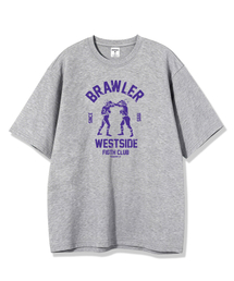 MODERMENT（モダーメント）の「ノーマルオーバーサイズ ブロラー 半袖Tシャツ [メランジ]（Tシャツ/カットソー）」