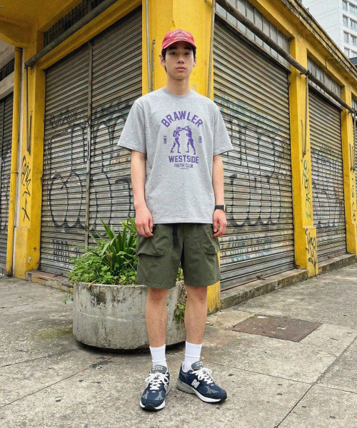 MODERMENT（モダーメント）の「ノーマルオーバーサイズ ブロラー 半袖Tシャツ [メランジ]（Tシャツ/カットソー・レディース・その他・1/2）」の10枚目の写真
