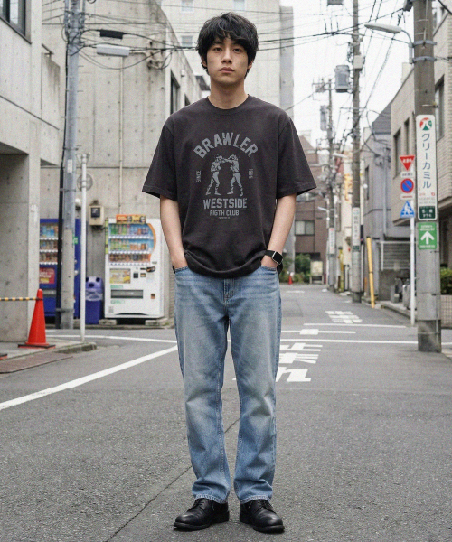 MODERMENT（モダーメント）の「ノーマルオーバーサイズ ブロラー 半袖Tシャツ [メランジ]（Tシャツ/カットソー・レディース・その他・1/2）」の12枚目の写真