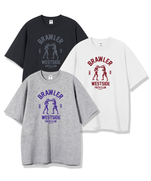 MODERMENT（モダーメント）の「ノーマルオーバーサイズ ブロラー 半袖Tシャツ [メランジ]（Tシャツ/カットソー・レディース・その他・1/2）」の2枚目の写真