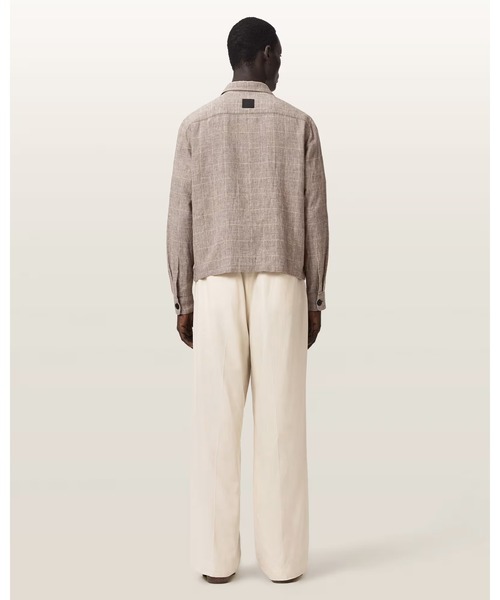 ALLSAINTS（オールセインツ）の「MIDAS WIDE LEG RELAXED FIT TROUSERS | MIDAS ワイド レッグ リラックス フィット トラウザー（その他パンツ・メンズ・ホワイト系その他・30/31/32/28）」の5枚目の写真