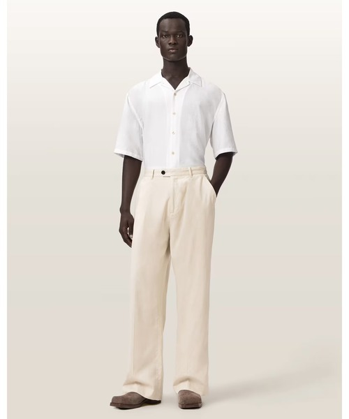 ALLSAINTS（オールセインツ）の「MIDAS WIDE LEG RELAXED FIT TROUSERS | MIDAS ワイド レッグ リラックス フィット トラウザー（その他パンツ・メンズ・ホワイト系その他・30/31/32/28）」の6枚目の写真