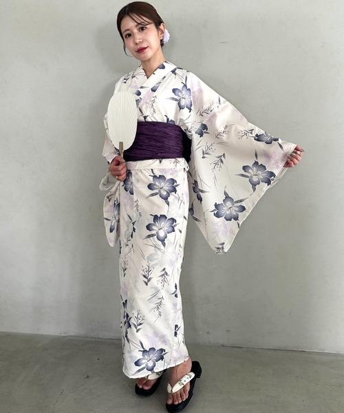 MYMOOD.(マイムード)の「浴衣2点セット(浴衣/帯)選べる6柄♪1枚仕立てで着付け楽々 1人で着られる(浴衣/帯)■動画あり(浴衣・レディース・その他1/その他2/その他3/その他4/その他5/その他6・FREE)」の6枚目の写真