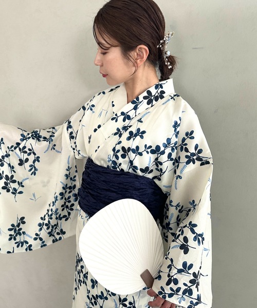 MYMOOD.(マイムード)の「浴衣2点セット(浴衣/帯)選べる6柄♪1枚仕立てで着付け楽々 1人で着られる(浴衣/帯)■動画あり(浴衣・レディース・その他1/その他2/その他3/その他4/その他5/その他6・FREE)」の15枚目の写真