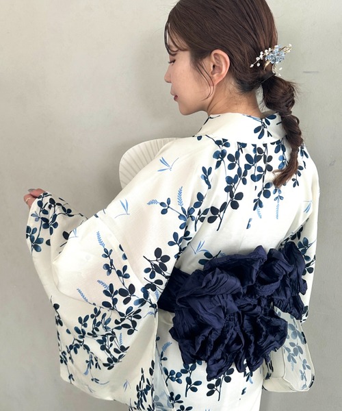 MYMOOD.(マイムード)の「浴衣2点セット(浴衣/帯)選べる6柄♪1枚仕立てで着付け楽々 1人で着られる(浴衣/帯)■動画あり(浴衣・レディース・その他1/その他2/その他3/その他4/その他5/その他6・FREE)」の10枚目の写真