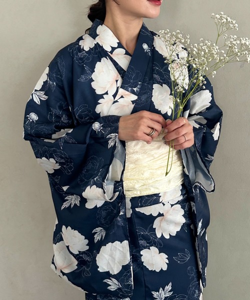MYMOOD.(マイムード)の「浴衣2点セット(浴衣/帯)選べる6柄♪1枚仕立てで着付け楽々 1人で着られる(浴衣/帯)■動画あり(浴衣・レディース・その他1/その他2/その他3/その他4/その他5/その他6・FREE)」の7枚目の写真