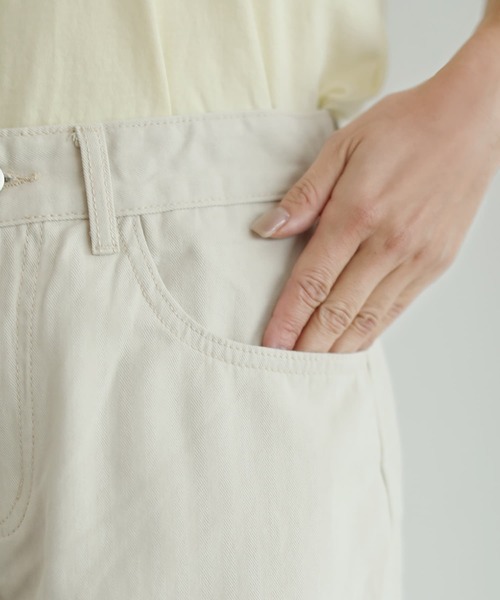STYLE DELI（スタイルデリ）の「風合い加工ストレートコットンワイドパンツ（その他パンツ・レディース・ライトベージュ・L/M/S）」の15枚目の写真