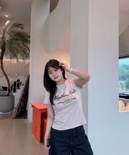 UUUUP(ユープ)の「ヴィンテージスラブT - ヴィンテージピンク(Tシャツ/カットソー・レディース・その他・SMALL/MEDIUM)」の7枚目の写真