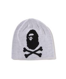 A BATHING APE（アベイシングエイプ）の「APE CROSSBONE KNIT CAP（ハット）」