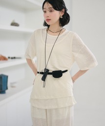 2set layered tops /2SETレイヤードトップス