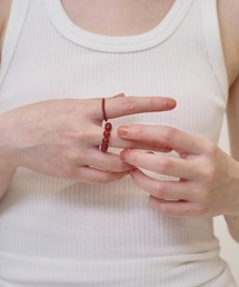 TODAYFUL（トゥデイフル）の「2set Orb Stone Ring（リング）」